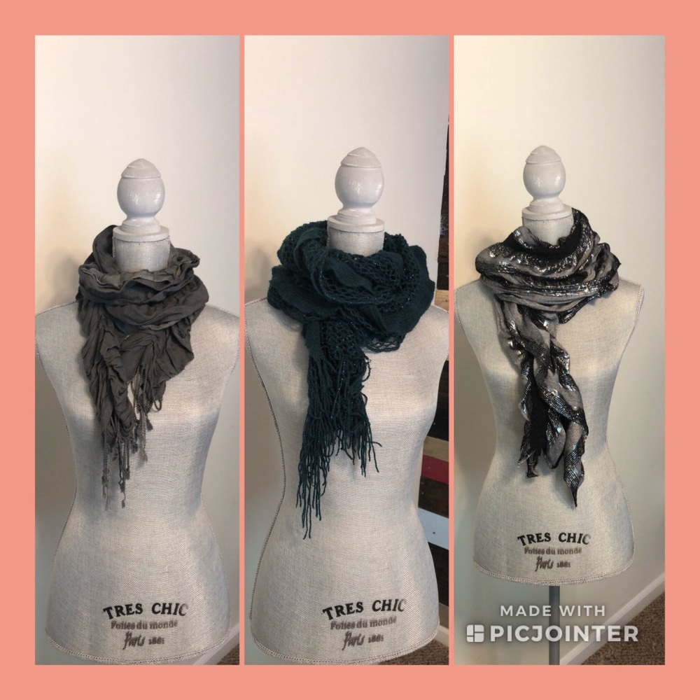 Scarf bundle of 3!